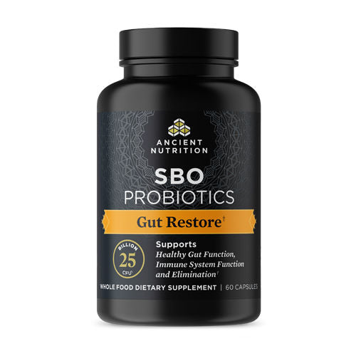 SBO Probiotics Gut Restore 60's by Ancient Nutrition