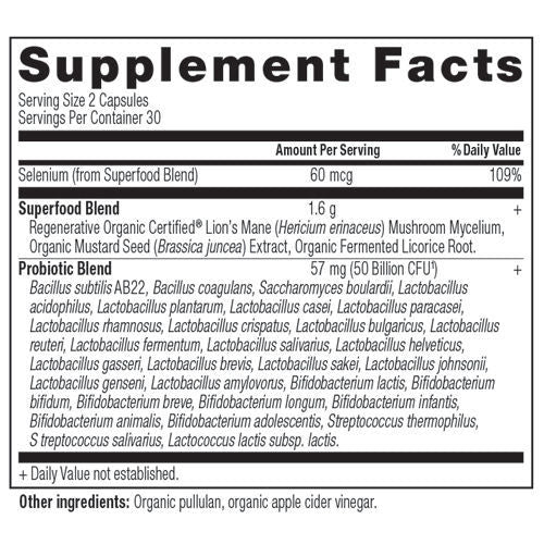 Gut Recovery Probiotics 50B 60's by Ancient Nutrition