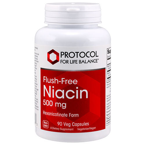 Niacin 500 mg - 90 Veg Capsules by Protocol