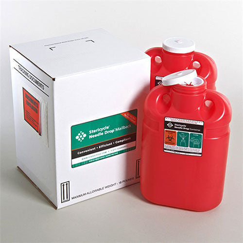 SCS Mail Back Sharps Containers