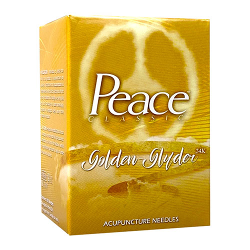 Peace Golden-Glyder 24k Gold Plated Needles