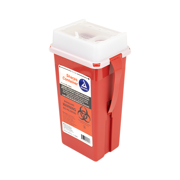 Sharps (2) Quart Needle Disposal Container