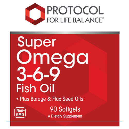 Super Omega 3-6-9 90 softgels by Protocol