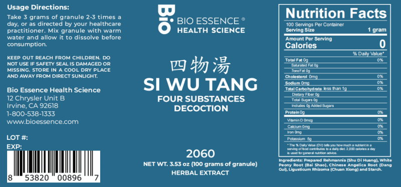 Si Wu Tang - Bio Essence Extract Powder