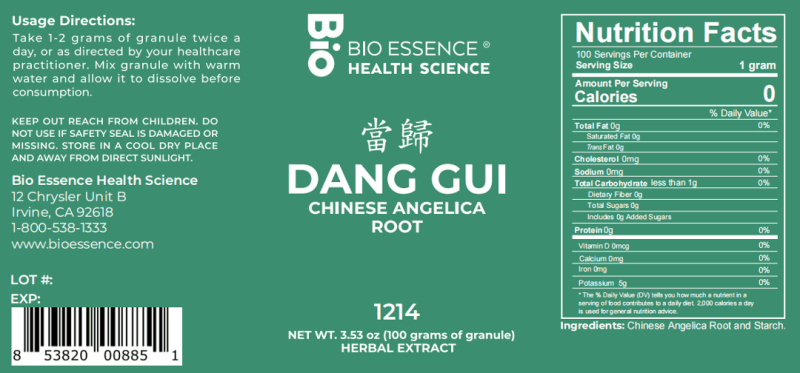 Dang Gui - Bio Essence Extract Powder