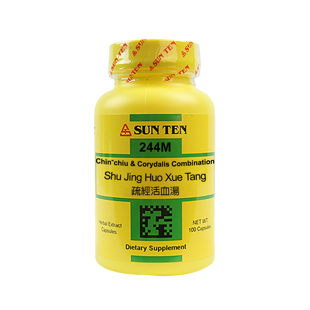 Shu Jing Huo Xue Tang Sun Ten Capsules 100's