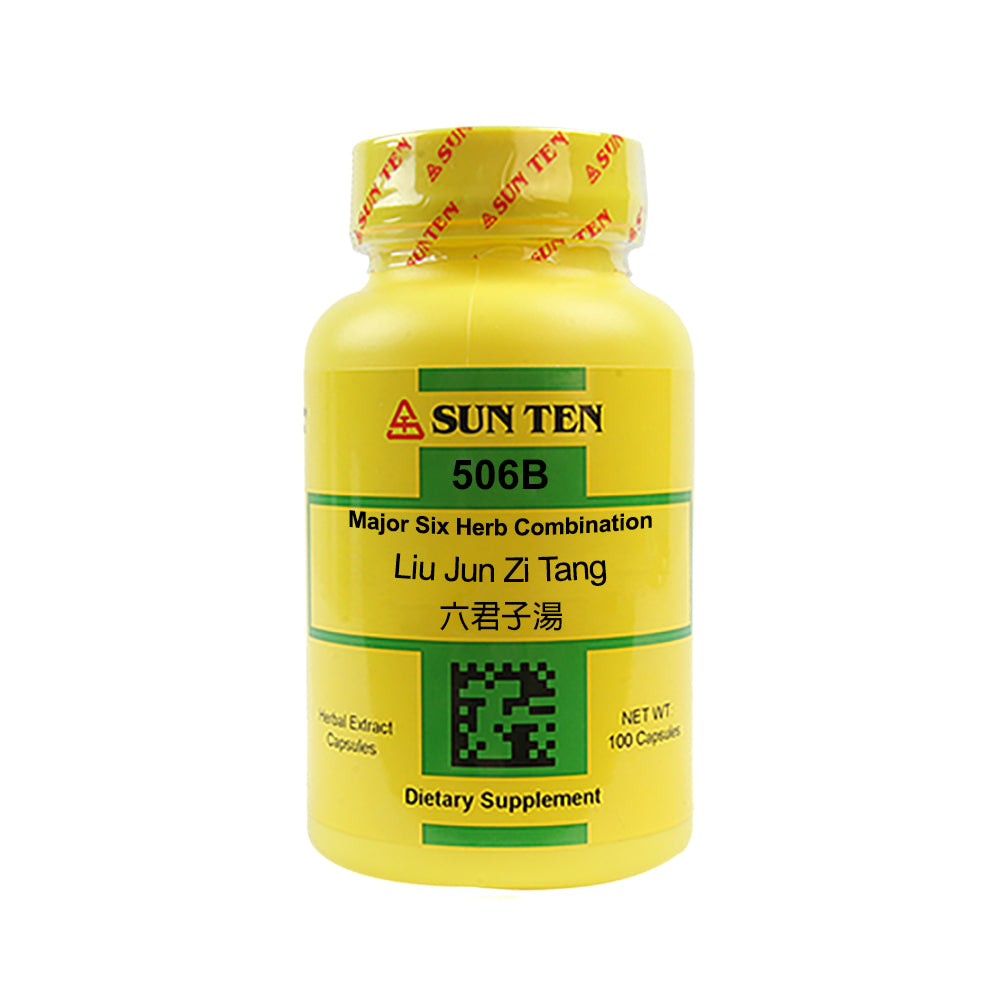 Liu Jun Zi Tang Sun Ten Capsules 100's