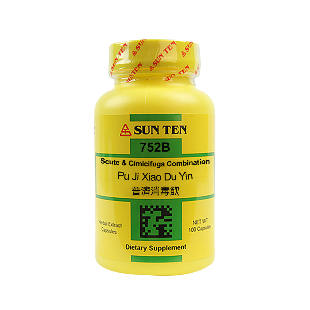 Pu Ji Xiao Du Yin Sun Ten Capsules 100's