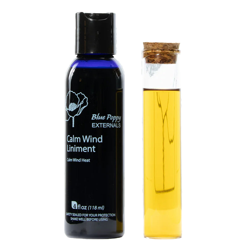 Calm Wind Liniment (was Stop Itching Tinc.) 4 oz, Blue Poppy