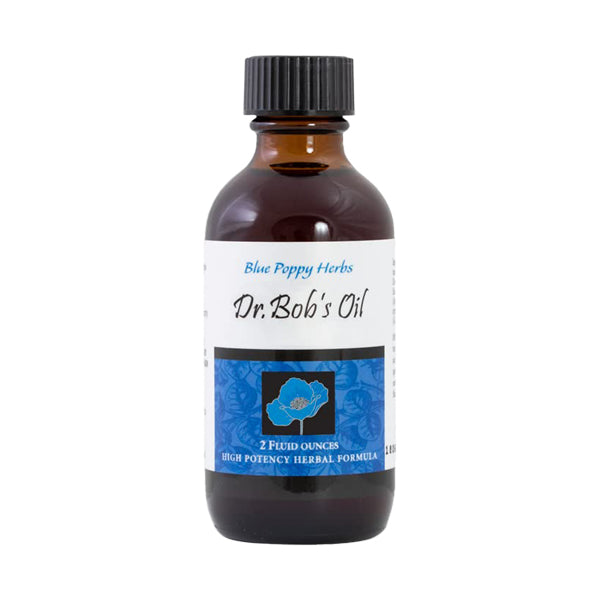 Dr. Bob's Medicated Oil 2oz, Blue Poppy