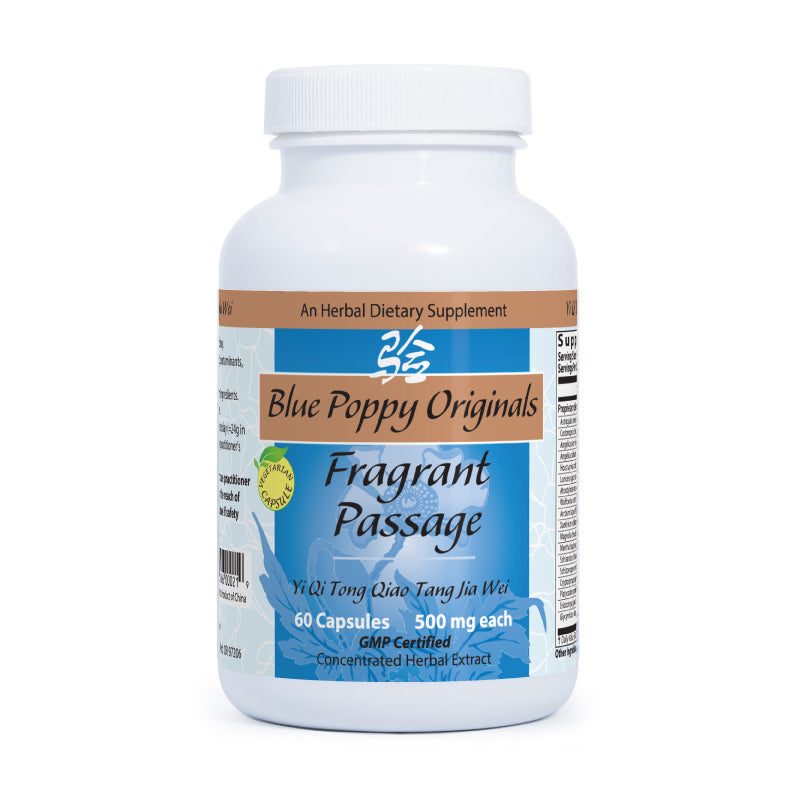 Fragrant Passage Caps 60's, Blue Poppy