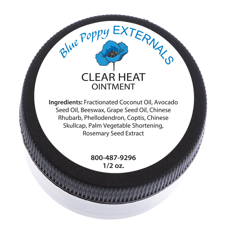 Clear Heat Ointment 1/2 oz, Blue Poppy