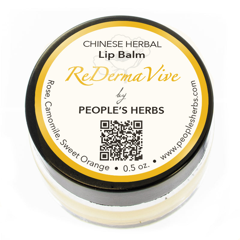 Chinese Herbal Lip Balm, Blue Poppy