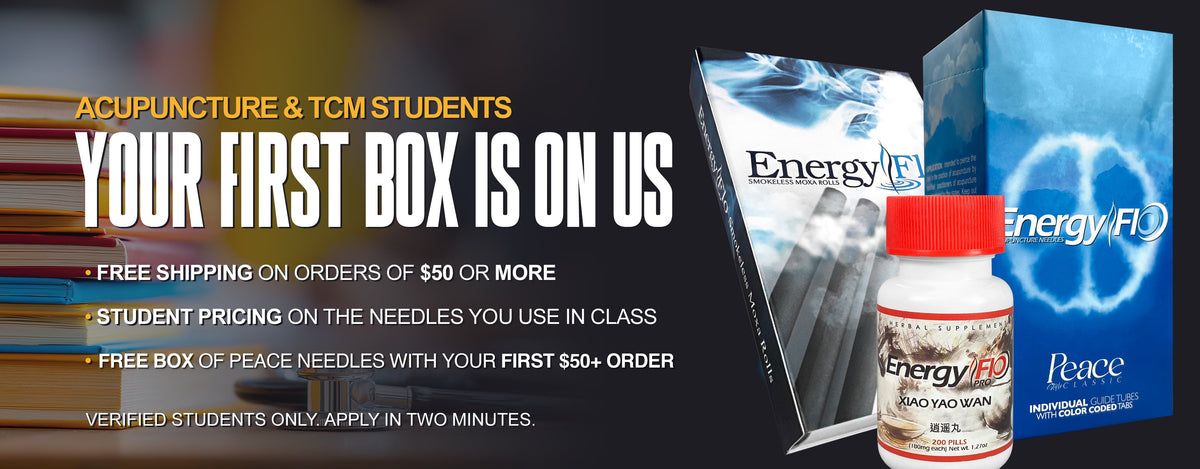 Students: free box of Peace needles with your first $50+ order