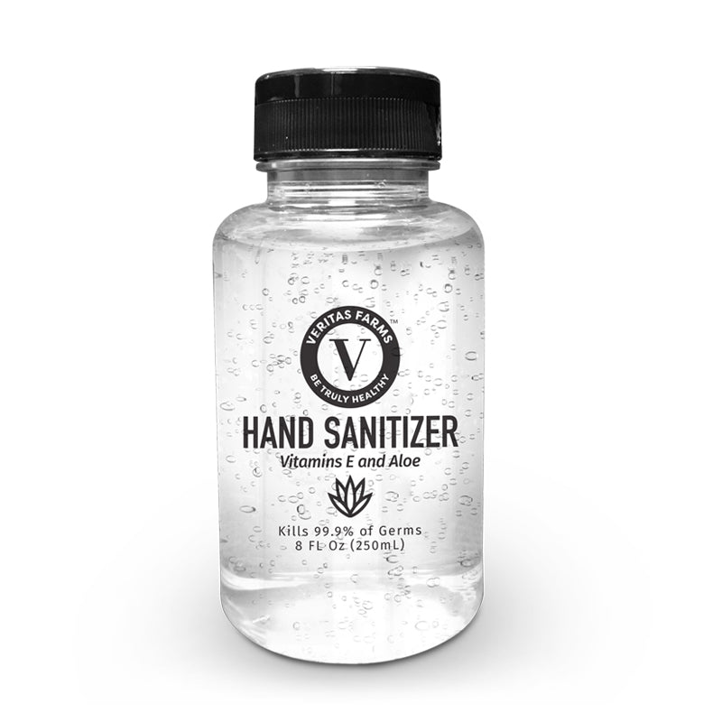 Hand Sanitizer Gel 8 oz. by Veritas Farms