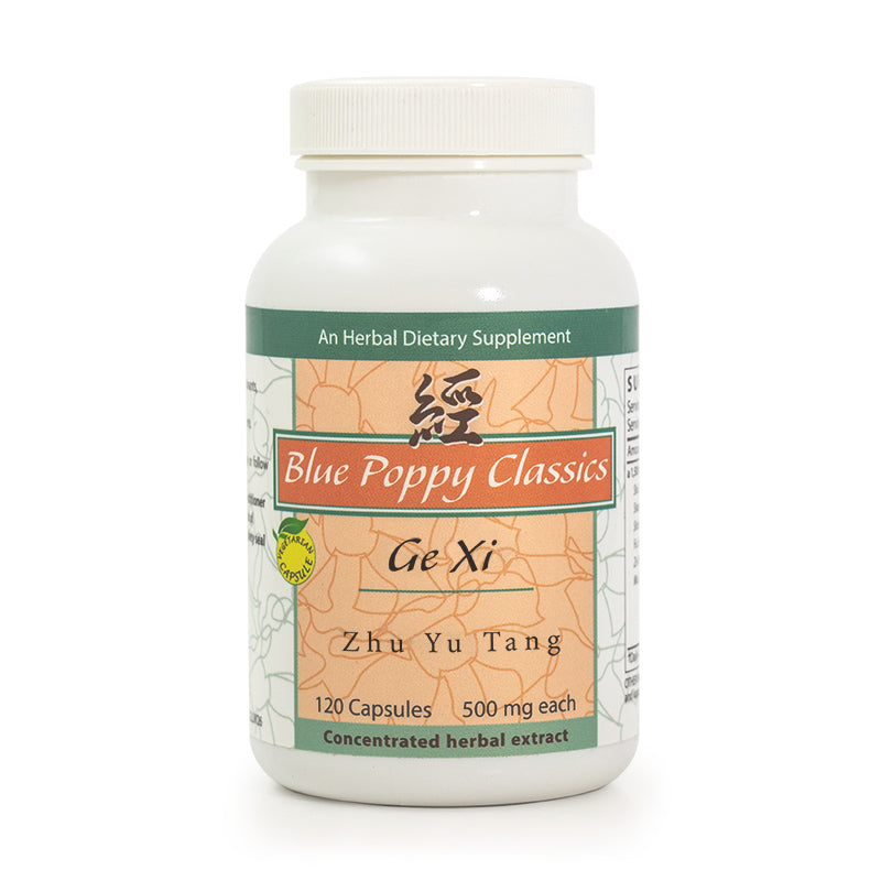 Ge Xia Zhu Yu Tang Caps 120's, Blue Poppy | Acu-Market