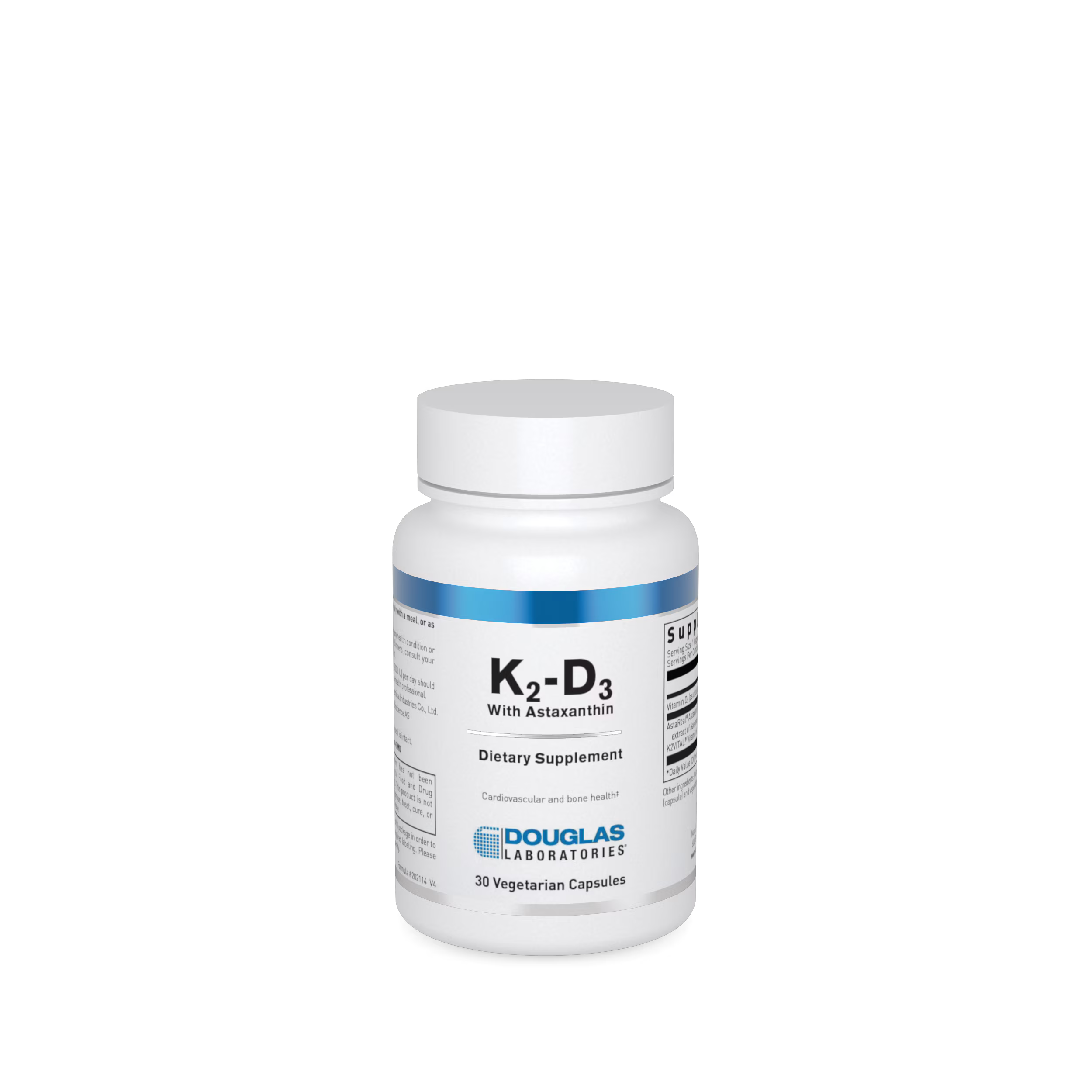 Vitamin K2-D3 w/ Astaxanthin 30 Caps by Douglas Laboratories