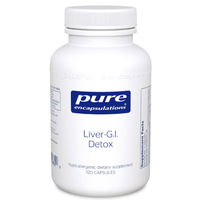 Picture of Liver G.I. Detox 120's, Pure Encapsulations                 