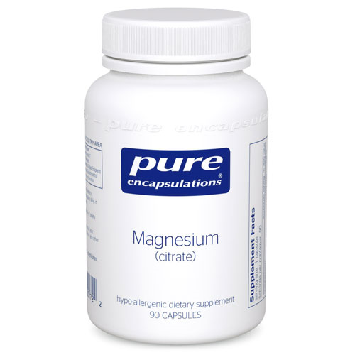 Magnesium (citrate) 90ct., 150mg Pure Encapsulations