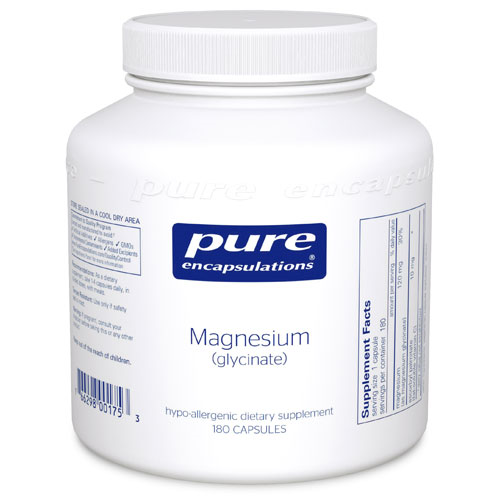 Magnesium (glycinate) 120mg by Pure Encapsulations