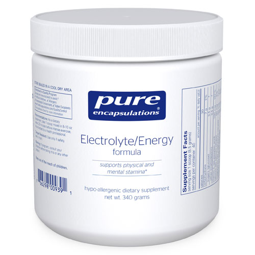 Electrolyte Energy Formula 340g., Pure Encapsulations
