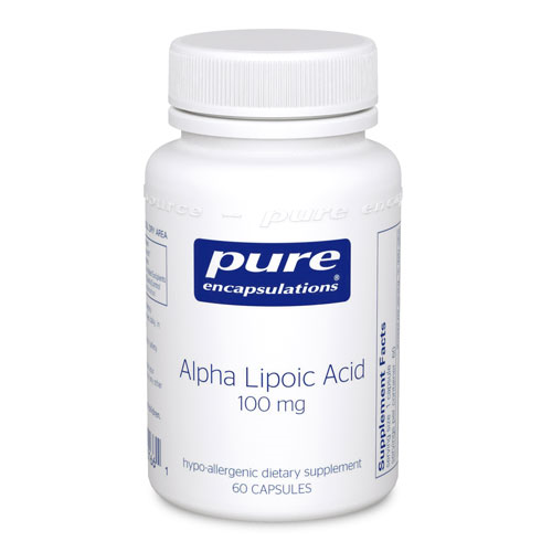 Alpha Lipoic Acid 60's, Pure Encapsulations