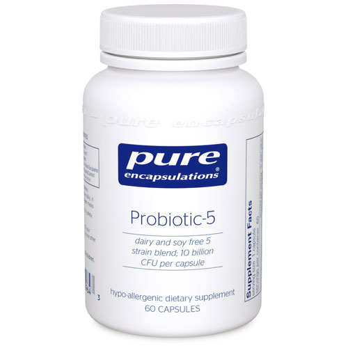 Probiotic 5 (dairy free) 60's, Pure Encapsulations