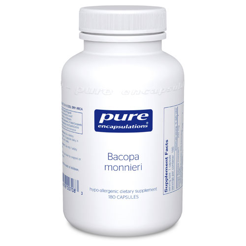 Bacopa Monniera 180's, Pure Encapsulations
