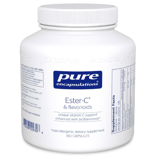 Ester-C & Flavonoids 180's, Pure Encapsulations