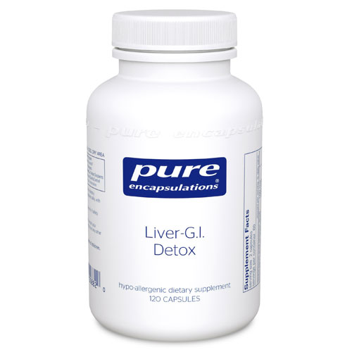 Liver G.I. Detox 120's, Pure Encapsulations