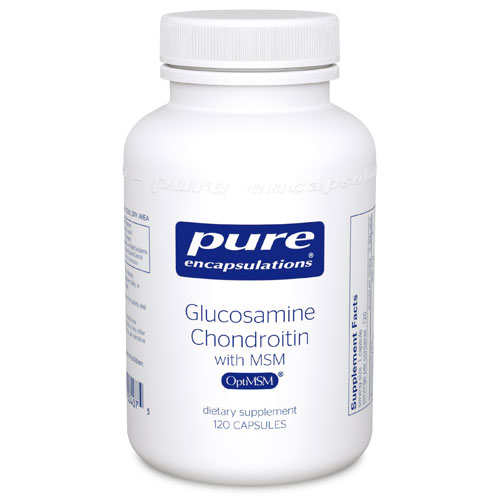 Glucosamine + Chondroitin MSM, Pure Encapsulation