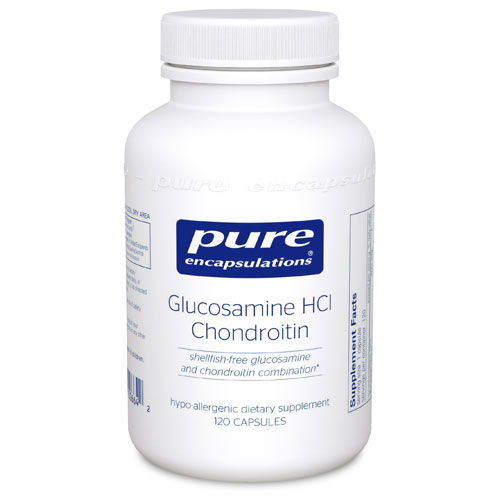 Glucosamine HCI + Chondroitin 120's, Pure Encapsulations