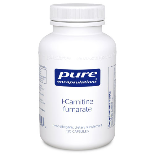 L Carnitine fumarate 120's, Pure Encapsulations