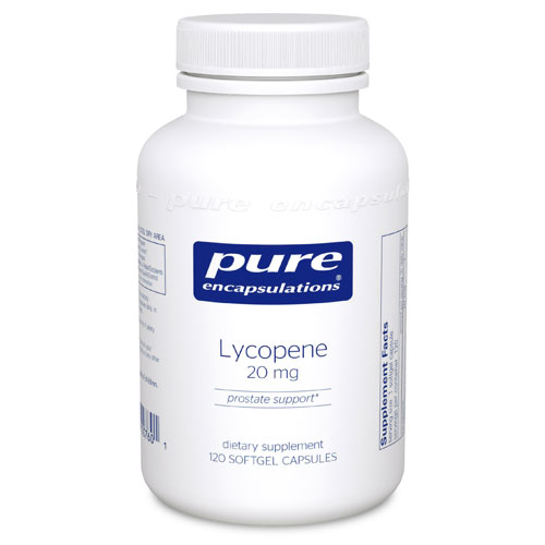 Lycopene 20 mg. 120's, Pure Encapsulations