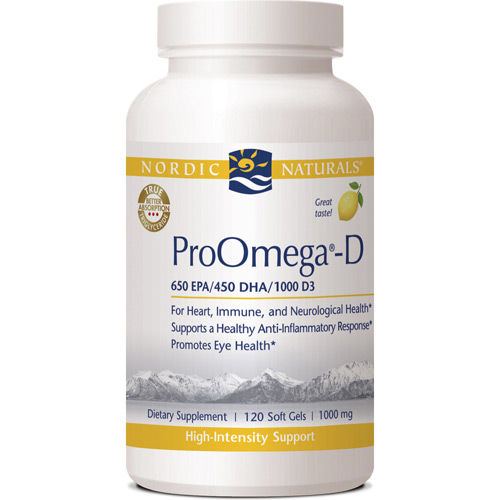 Nordic Pro Omega D 120 ct. Lemon Flavor