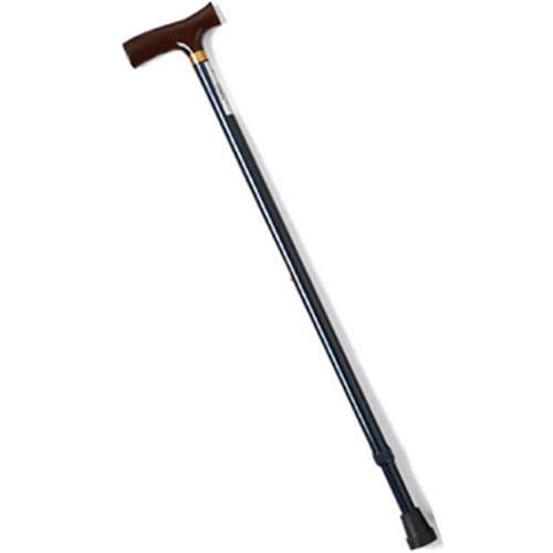 T Handle Walking Cane Black