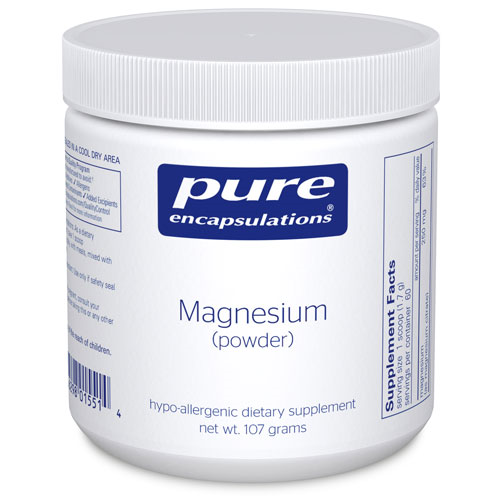 Magnesium Powder 107g, Pure Encapsulations