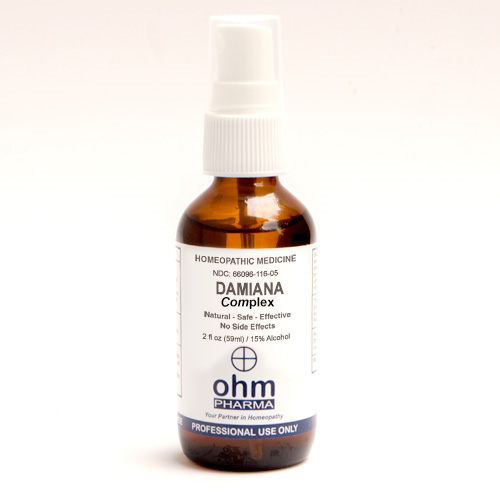Damiana Complex 2 oz. Spray, Ohm Pharma