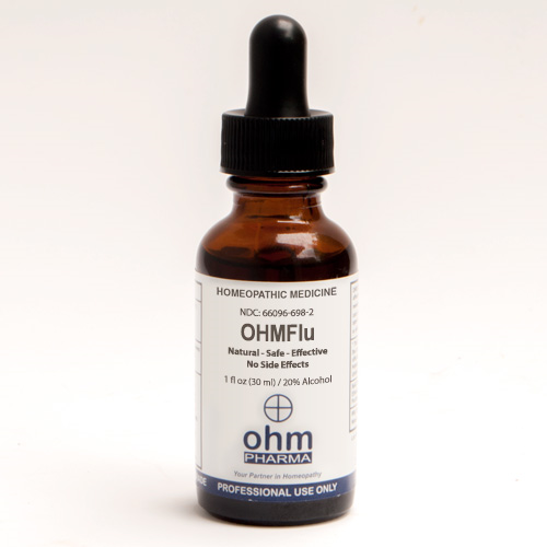 Ohm Flu 1 oz. Dropper, Ohm Pharma