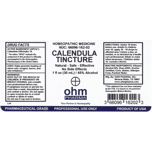 Calendula OfficinalsTincture / Marigold Flower 2 oz. Dropper