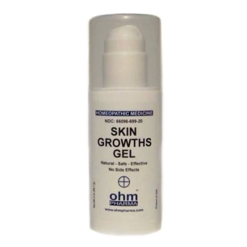 Skin Growths Gel 2 oz. pump, Ohm Pharma