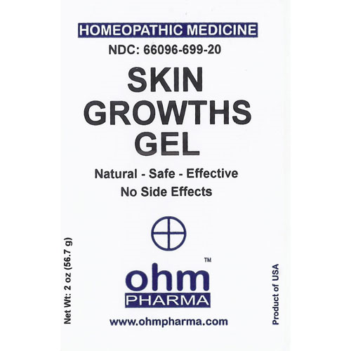 Skin Growths Gel 2 oz. pump, Ohm Pharma