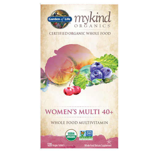 mykind Organics Women 40+ (120) Tabs by Garden of Life