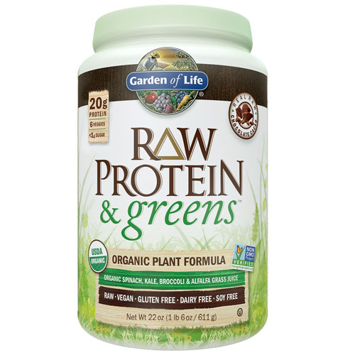 Raw Protein & Greens (Chocolate) 610g by Garden of Life