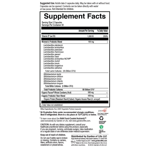 Dr. Formulated Probiotics Urinary Tract COOL 60 Caps by GoL
