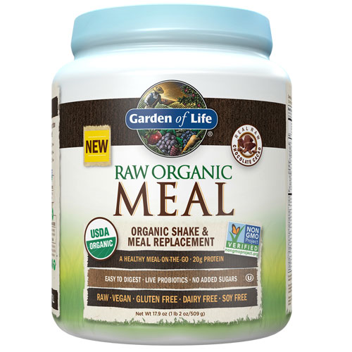 Raw Organic Meal (Chocolate) 539g by Garden of Life