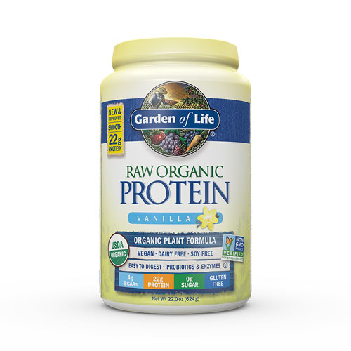 Raw Organic Protein (Vanilla) 660g by Garden of Life
