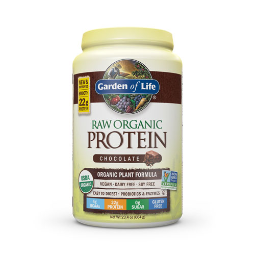 Raw Organic Protein (Chocolate) 700g by Garden of Life