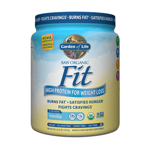 Raw Fit Organic (Vanilla) 465g by Garden of Life