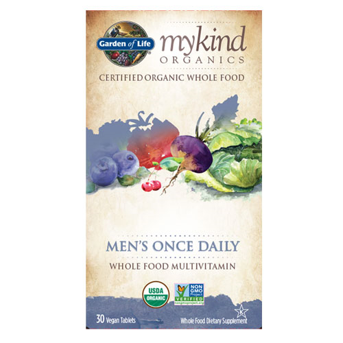 mykind Organics Men Once Daily 30 Tabs by Garden of Life